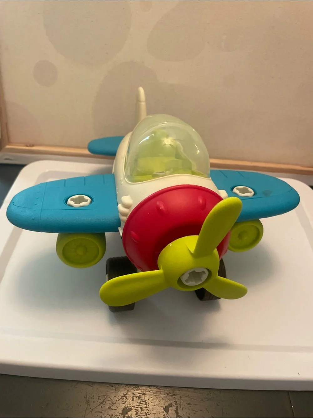 Battat – Take-Apart Airplane – Colorful Take-Apart Toy Airplane with drill